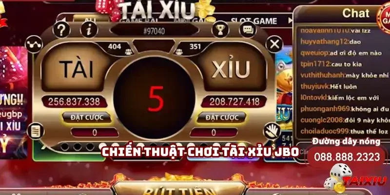 Chiến thuật chơi tài xỉu JBO để trở thành cao thủ trong nháy mắt