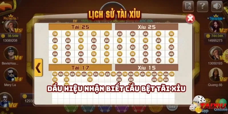 Làm thế nào để nhận biết cầu bệt tài xỉu đã xuất hiện