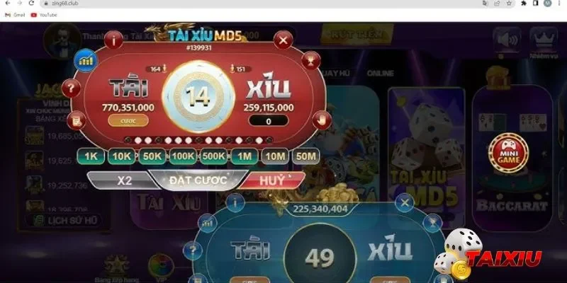 Tham gia giao dịch nạp rút tiền để bổ sung vốn cược tài xỉu