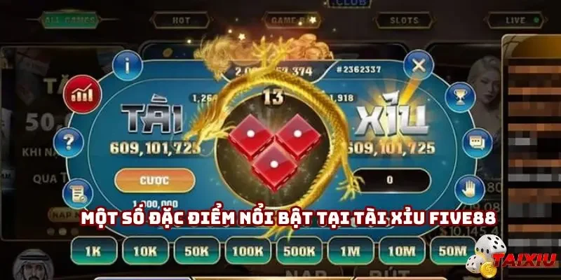 Tài xỉu Five88 được người chơi đánh giá cao